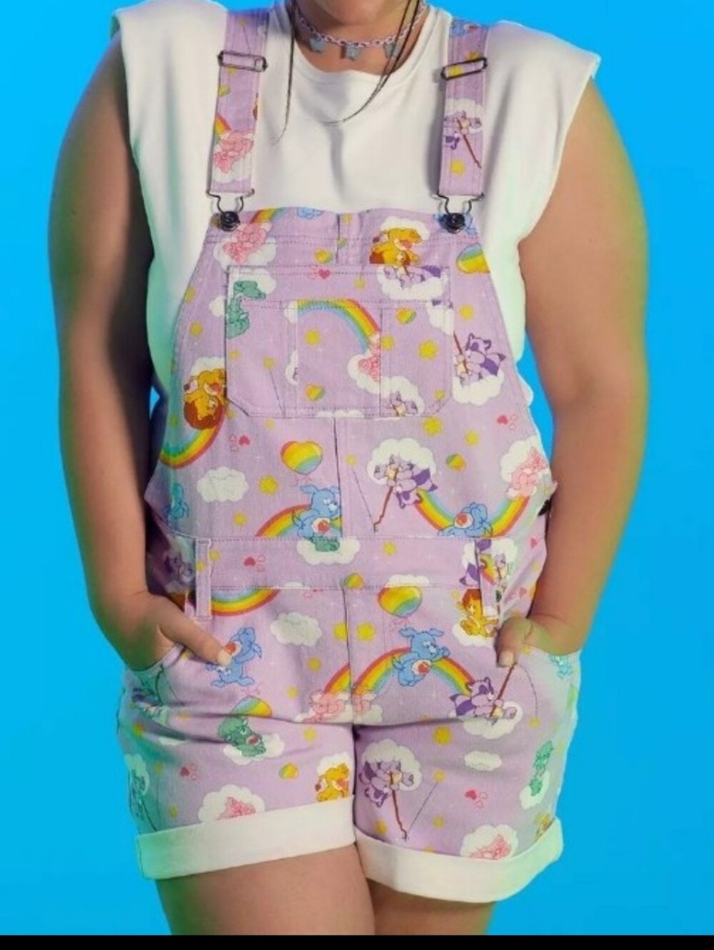 NWT Care Bears Romper size Juniors Medium